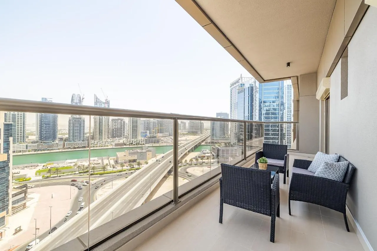 Spacious 2Bdr Apartment In Business Bay Habtoor City Dubai Verenigde Arabische Emiraten